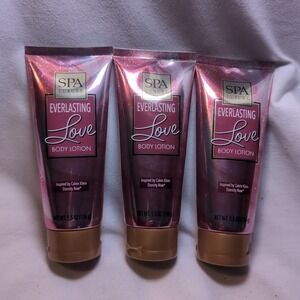 3x SPA LUXURY EVERLASTING LOVE HAND & BODY LOTION COMPARE TO ETERNITY NOW 5.5oz